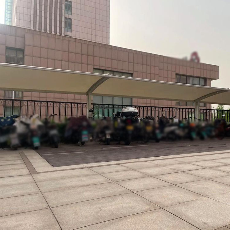 汶川县膜结构电动车棚